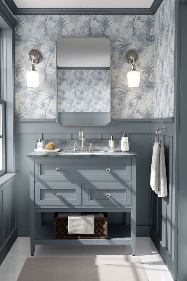 Watercolor Tropical Wallpaper